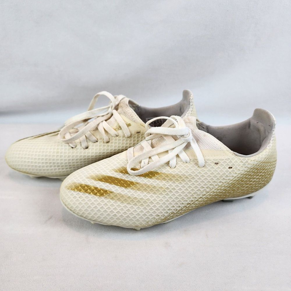 Adidas X Ghosted .3 Men's Size 6 TF Soccer Turf Shoes EG8210 White Gold 2020